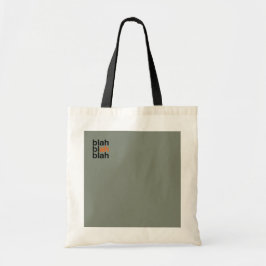 Bolsa Tote Minimal Color Block Tote Bag – Blah Blah Blah
