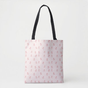Bolsa Tote Minimalismo de Contorno de Cereja