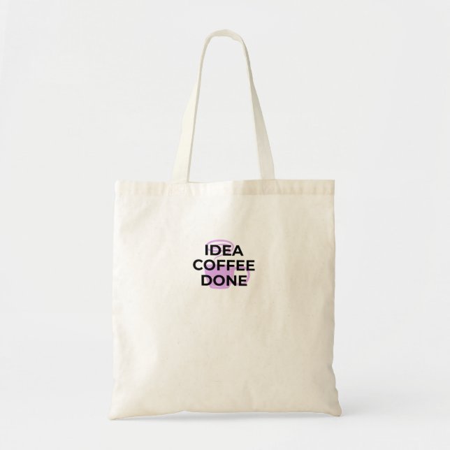 Bolsa Tote Minimalist Coffee Definition Typography Tote Bag (Frente)
