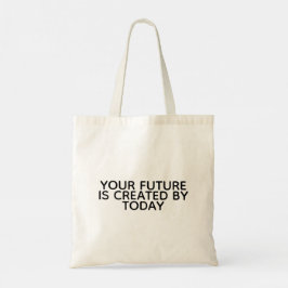 BOLSA TOTE MINIMALIST TYPOGRAPHY QUOTE TOTE BAG