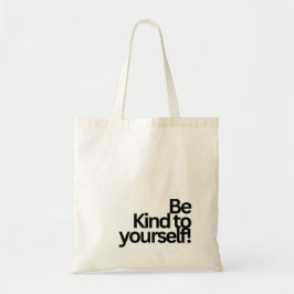 BOLSA TOTE MINIMALIST TYPOGRAPHY QUOTE TOTE BAG