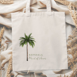 Bolsa Tote Minimalista do Partido Bridal da Palm Tree Bridesm