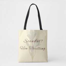 Bolsa Tote Minimalista Inspirada na Regência com C