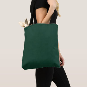 Bolsa Tote Minimalista Verde Escuro