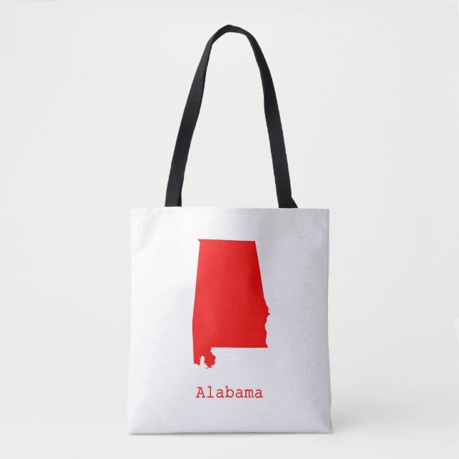 Bolsa Tote Mínimo Alabama Estados Unidos (Frente)