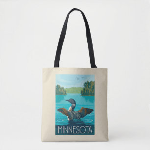 Bolsa Tote Minnesota Loon