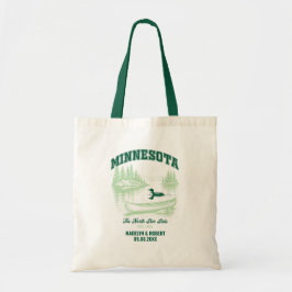 Bolsa Tote Minnesota Wedding Welcome Bag, State Love