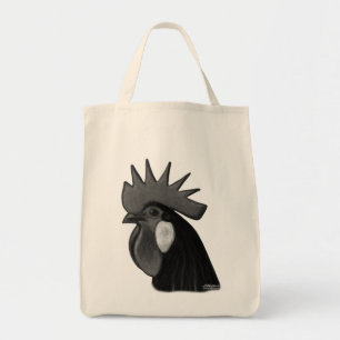 Bolsa Tote Minorca Rooster Head