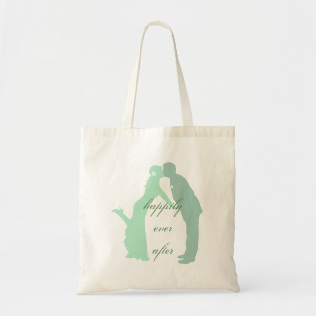 Bolsa Tote Mint Casal Wedding (Frente)