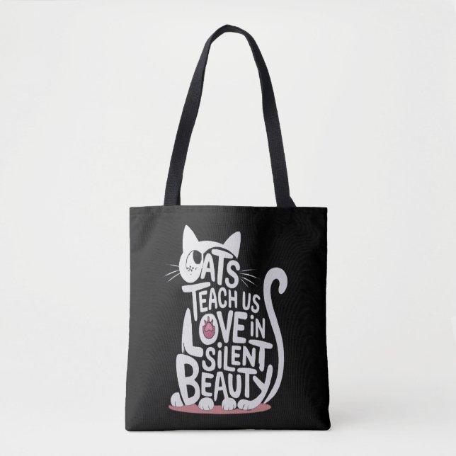 Bolsa Tote Mischefe de Gato (Frente)