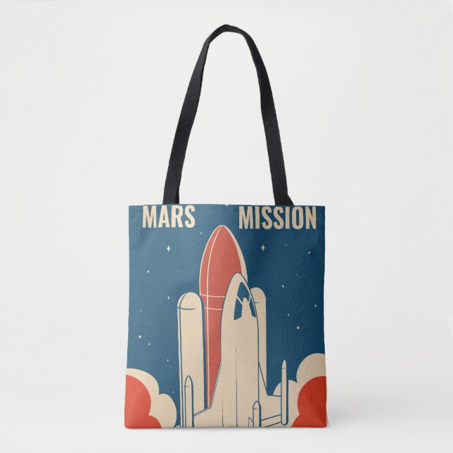 Bolsa Tote Missão Mars (Frente)