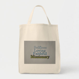 Bolsa Tote Missionário ministerial altruísta fiel