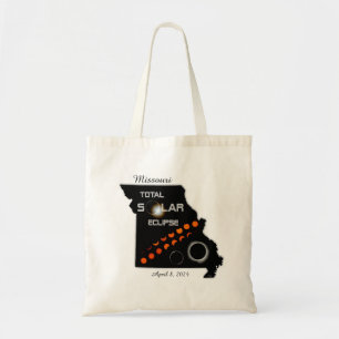 Bolsa Tote Missouri Solar Eclipse Bag