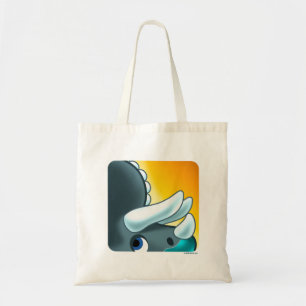 Bolsa Tote MISTÉRIO HORNED DINOSAUR de Jeff Willis Art