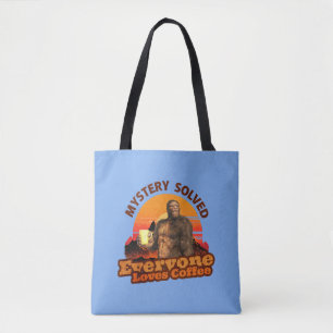 Bolsa Tote Mistério Resolvido Todos Amam Café Pé Grande