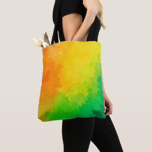Bolsa Tote Mistura de cores texturizada