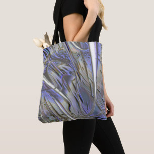 Bolsa Tote Mistura digital russa de polimento esculpido