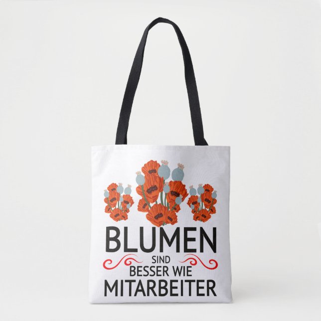 Bolsa Tote Mitarbeiter Frust Zitat funny (Frente)