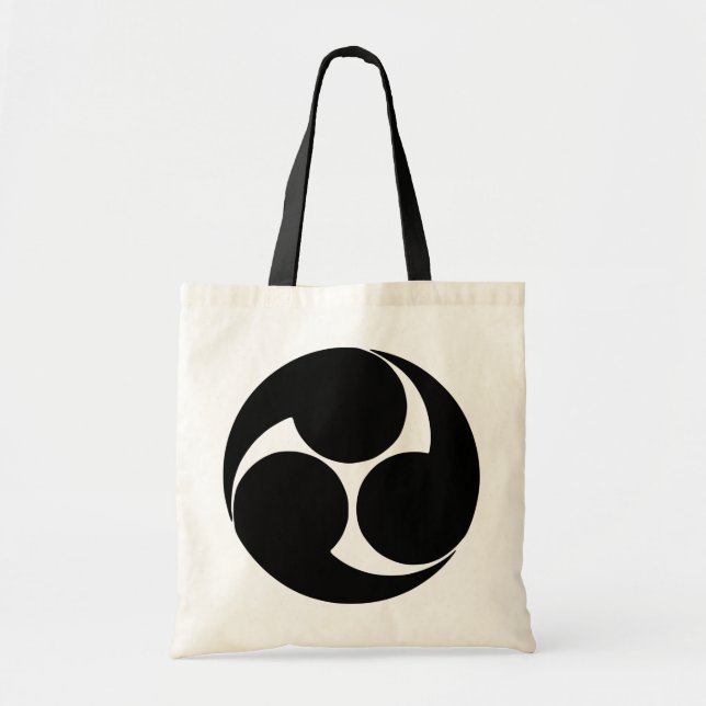 Bolsa Tote Mitsudomoe de Hidari, Japão (Frente)