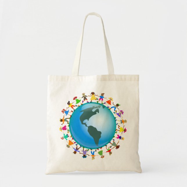 Bolsa Tote Miúdos americanos (Frente)