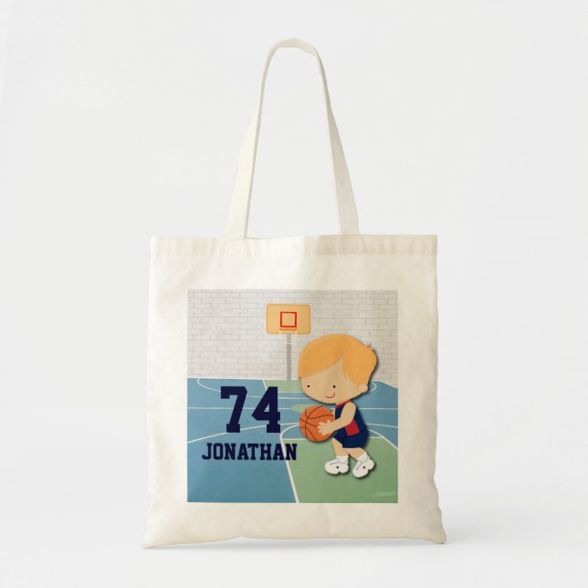 Bolsa Tote Miúdos personalizados dos desenhos animados do (Frente)