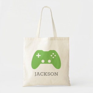 Bolsa Tote Miúdos personalizados GreenGamer do controlador d