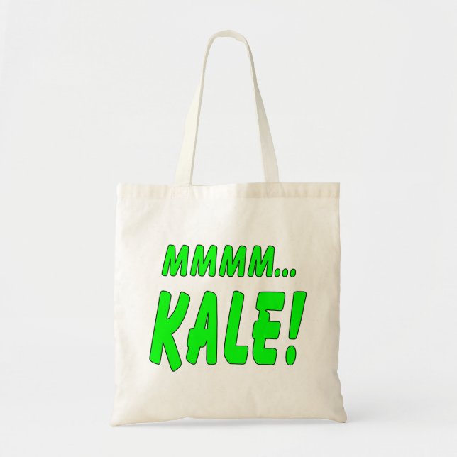 Bolsa Tote Mmmm couve! Sacola (Frente)