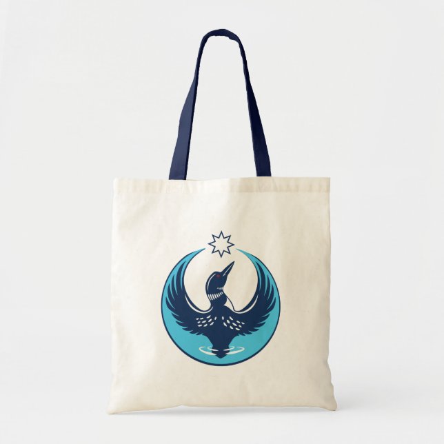 Bolsa Tote MN Loon Rising (Frente)