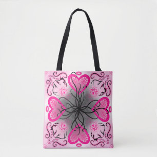 Bolsa Tote "Mo Limn Twa" disse a aranha ao veado