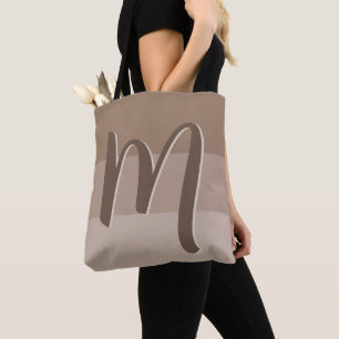 Bolsa Tote Mocha Color Bloqueia Monograma