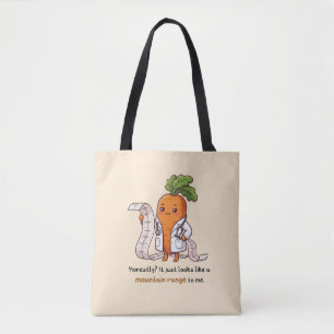 Bolsa Tote Mochila Médica Divertida Dr. Cenoura Cordilheira E