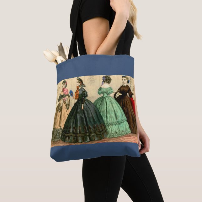 Bolsa Tote Moda alemã de 1861 (Close Up)