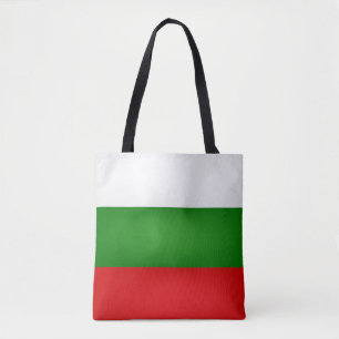Bolsa Tote Moda da Bandeira da Bulgária Legal