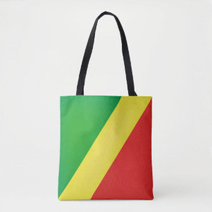 Bolsa Tote Moda De Bandeira Da República Legal Do Congo