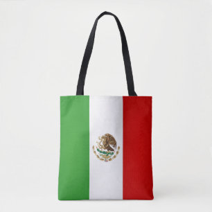 Bolsa Tote Moda de Bandeira do Legal México