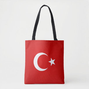 Bolsa Tote Moda de bandeira legal da Turquia