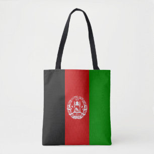 Bolsa Tote Moda de bandeira legal do Afeganistão