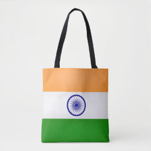Bolsa Tote Moda Legal da bandeira da Índia
