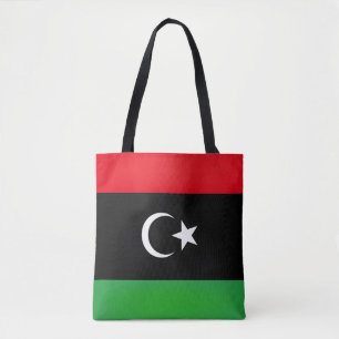Bolsa Tote Moda Legal da Bandeira da Líbia