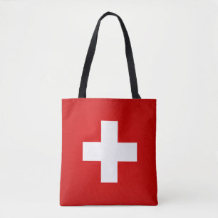 Bolsa Tote Moda Legal do sinalizador de Suiça