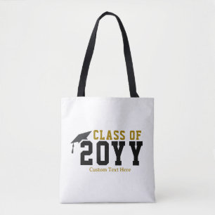 Bolsa Tote Modelo de Celebração de Graduação da Turma de 2026