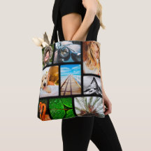 Modelo de Colagem de Fotos Personalizada 18 Preto