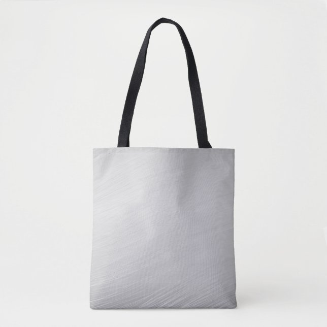 Bolsa Tote modelo de textura de fundo da cinza (Frente)