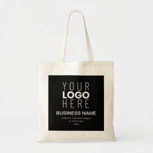 Bolsa Tote Modelo Moderno Simples para o Logotipo da Sua Empr