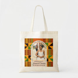 Bolsa Tote Modern African Ghana Kente WEDDING Guest Favor