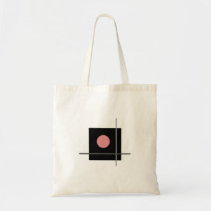 Bolsa Tote Modern Bauhaus Art Cinza Composição