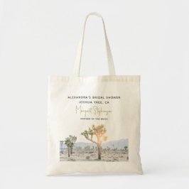 Bolsa Tote Modern Boho Desert Joshua Chá de panela Favor