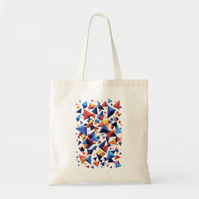 Bolsa Tote Modern Fragment Grid (Frente)