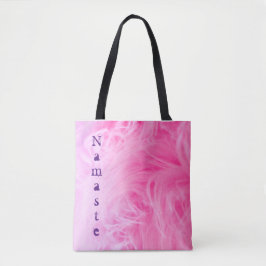Bolsa Tote Modern Girly Hot Pink Purple Modelo