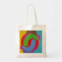 Bolsa Tote Modern Interlocking Shapes Tiny Tote